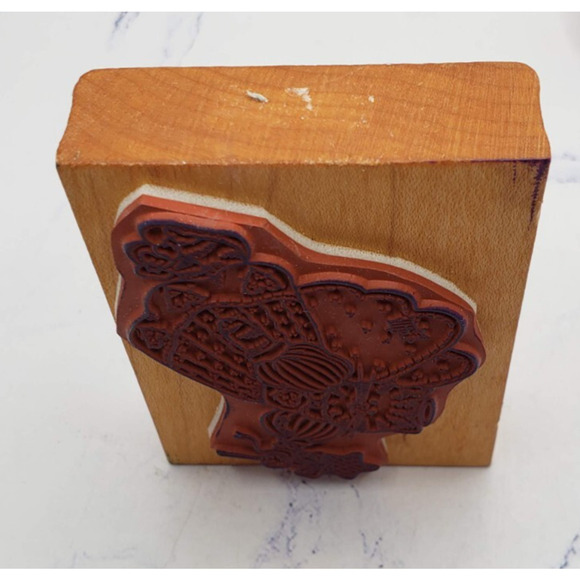 Kitty Angel Gina Johnson Comotion Wood Mounted Rubber Stamp 1893 - Picture 3 of 8